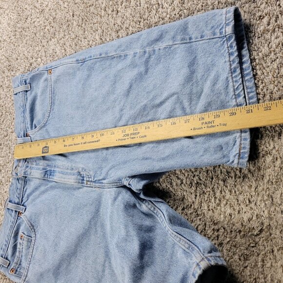 Vintage Levi’s 505 Denim Shorts Mens 38 Dad Light Wash - Picture 4 of 9